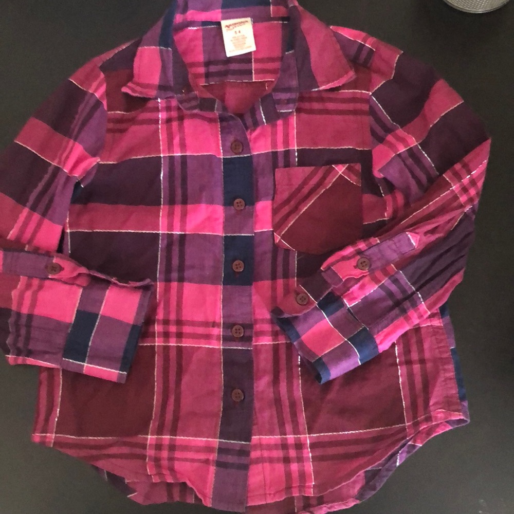 Arizona Jeans Co size 4 long sleeve shirt.
